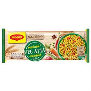Maggi Nutri - Licious Masala Veg Atta Noodles - 290g (Pack Of 4) Pouch 